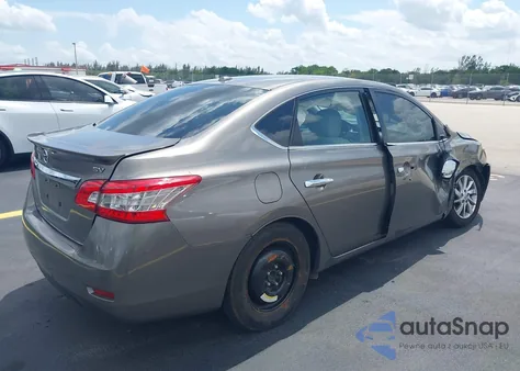 2015 Nissan Sentra Sv из США, поврежденный, VIN 3N1AB7AP5FY341589